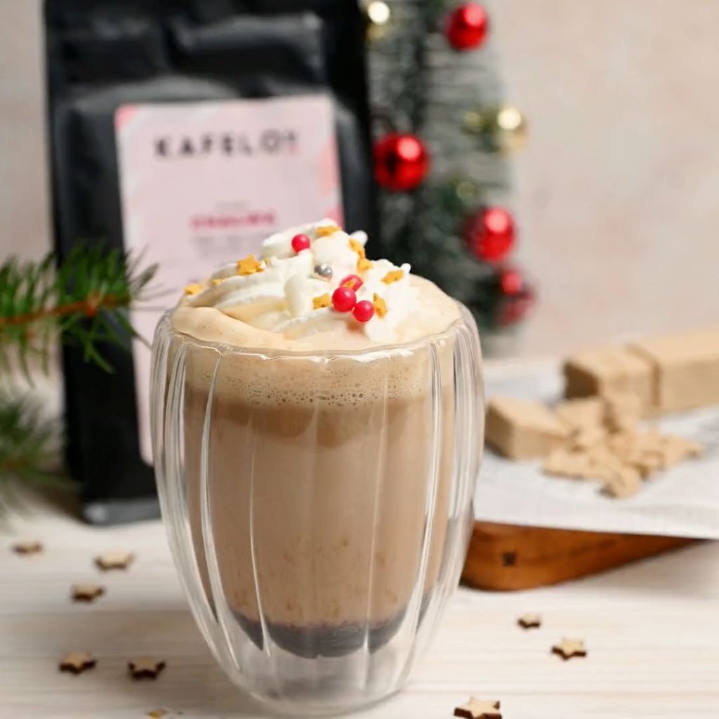 chałwowe latte